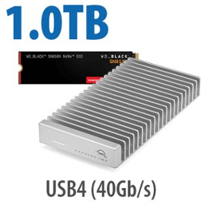 1TB Build-Your-Own Portable USB4/Thunderbolt NVMe SSD Bundle
