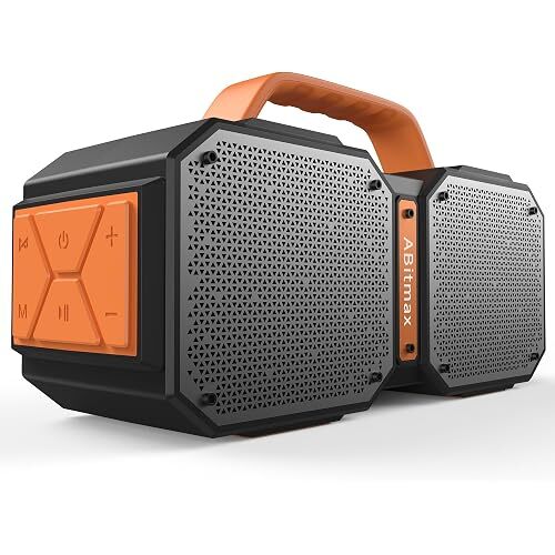 ABitmax Bluetooth 6 35H-Playtime Waterproof Outdoor Bluetooth Speaker