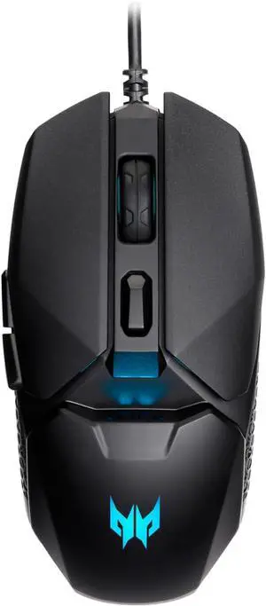 Acer Predator Cestus 327 Gaming Mouse, PixArt Optical Sensor, 8,000 DPI