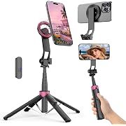 Ackima 3-in-1 37'' Magnetic Selfie Stick Tripod with Wireless Remote