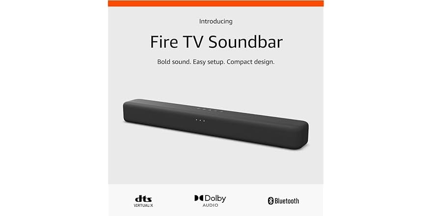 Amazon Fire TV 2.0 Soundbar