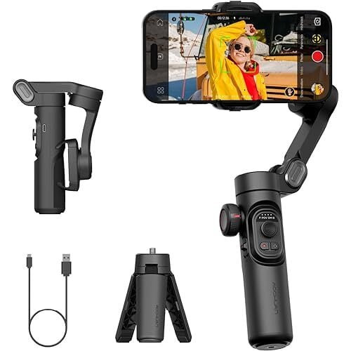 Aochuan Smart XE 3-Axis Foldable Phone Gimbal Stabilizer