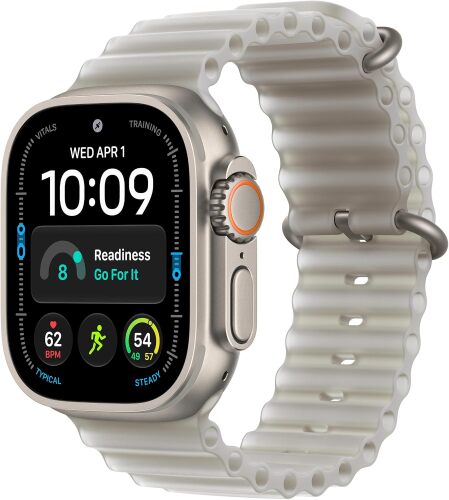 Apple Watch Ultra 4 GPS + Cellular 49mm Natural Titanium Case Smartwatch