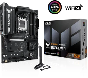 ASUS TUF GAMING B650E-E WIFI AMD AM5 B650 ATX motherboard, 8+2+1 80A DrMOS