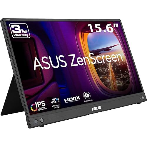 Asus ZenScreen MB16AHV 15.6" 1080p IPS USB-C Portable Monitor