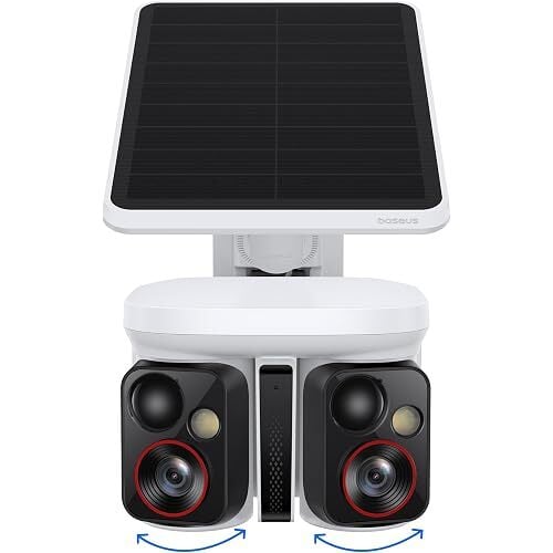 Baseus X1 Pro 3K Dual-Tracking Pan Wireless Solar Security Camera