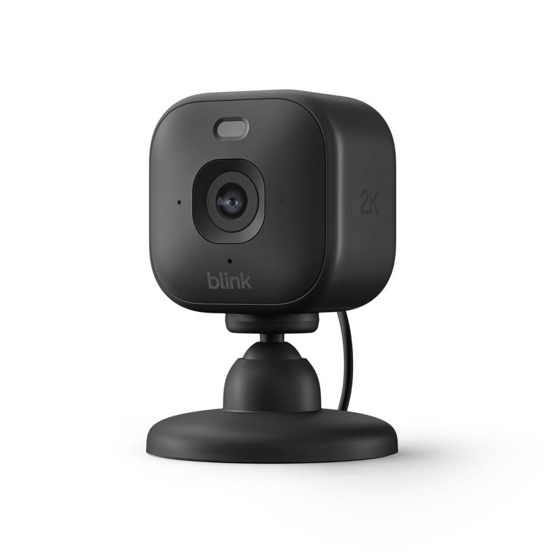 Blink Mini 2K+ Compact Plug-In Security Camera, 2K Video Resolution, Color