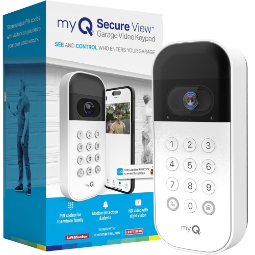Chamberlain myQ 1080p Smart WiFi Garage Video Keypad
