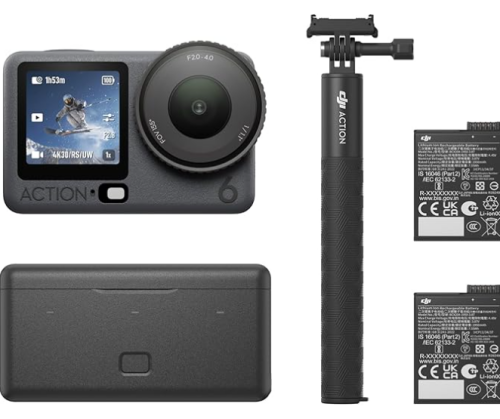 DJI Osmo Action 6 8K Waterproof Action Camera Enhanced Combo