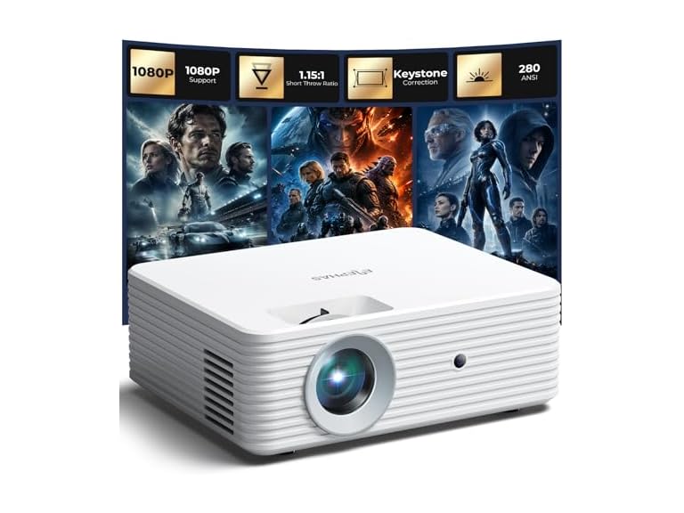 ELEPHAS Mini Portable Projector