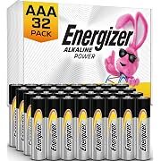 Energizer Alkaline Power AAA Long-Lasting Batteries (32 Pack)