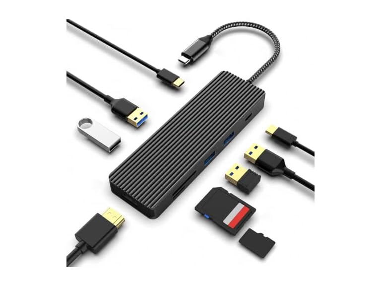 Generic 9-in-1 USB C Docking Station