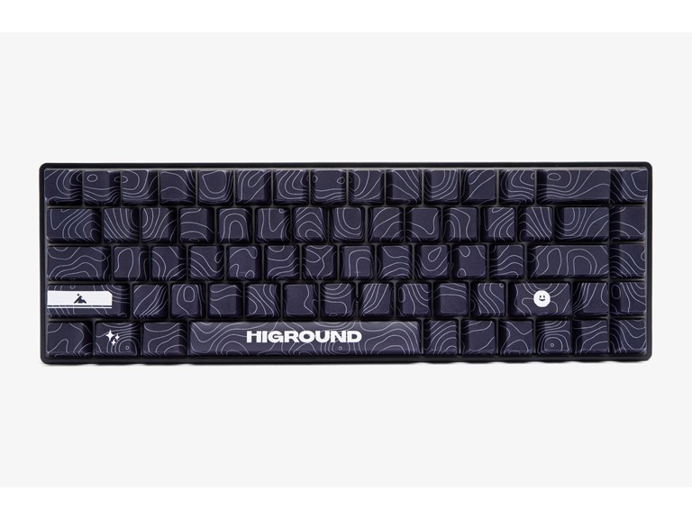 Higround Performance 65 Wired Keyboard Black Ice
