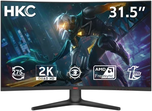HKC 32 inch (31.5" viewable) WQHD 2K 1440P 260Hz OC to 275Hz AMD FreeSync