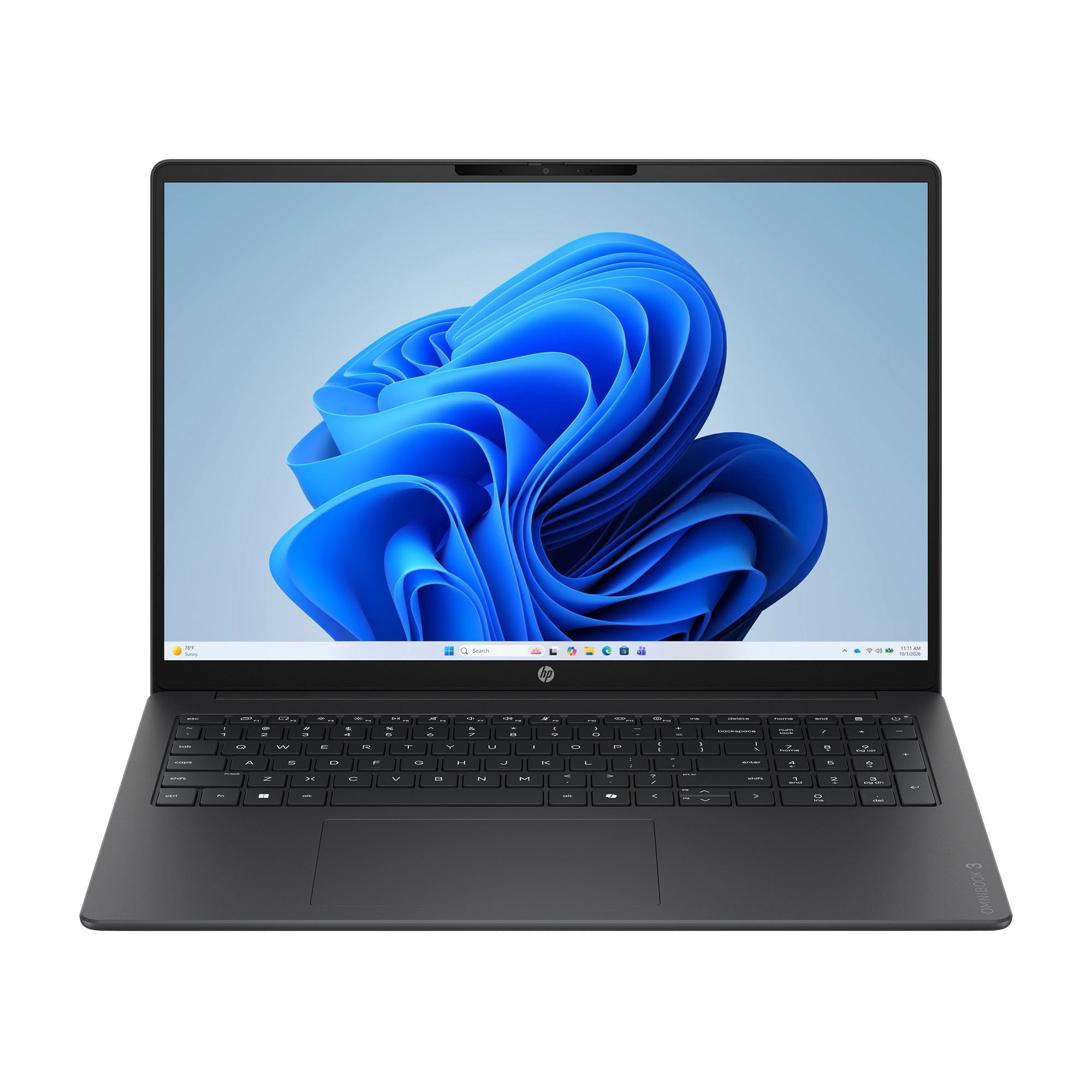 HP OmniBook 3 16" AI PC, Intel Core Ultra 5 225U, 8GB RAM, 512GB SSD