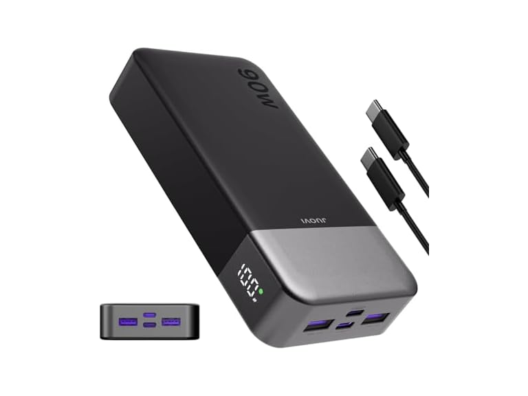 JUOVI 20000mAh 90W Laptop Power Bank