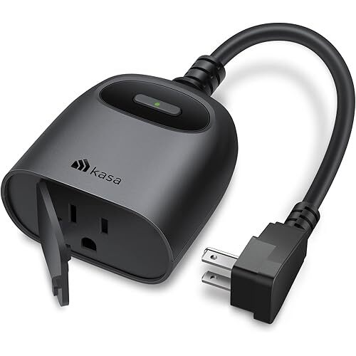 Kasa KP401 Outdoor 15A/1875W Wi-Fi Outlet Smart Plug
