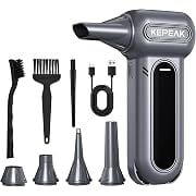 Kepeak 130000RPM 4-Gear Adjustable Electric Compressed Air Duster