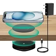 Kpon 30mm Under Desk Invisible Wireless Charger