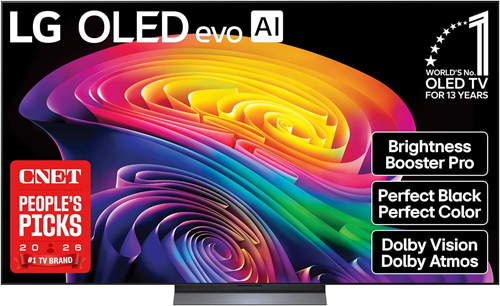 LG Evo C6 77" 4K Dolby Vision & Atmos 120Hz OLED Smart TV