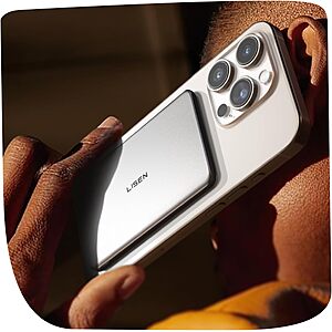 LISEN 5000mAh Ultra-Slim MagSafe Power Bank