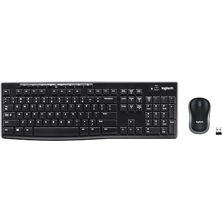 Logitech MK270 Wireless Desktop Keyboard & Mouse