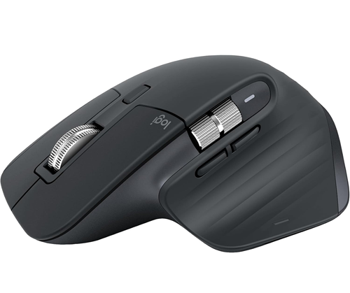 Logitech MX Master 3S MagSpeed 8K DPI Tracking Bluetooth Wireless Mouse