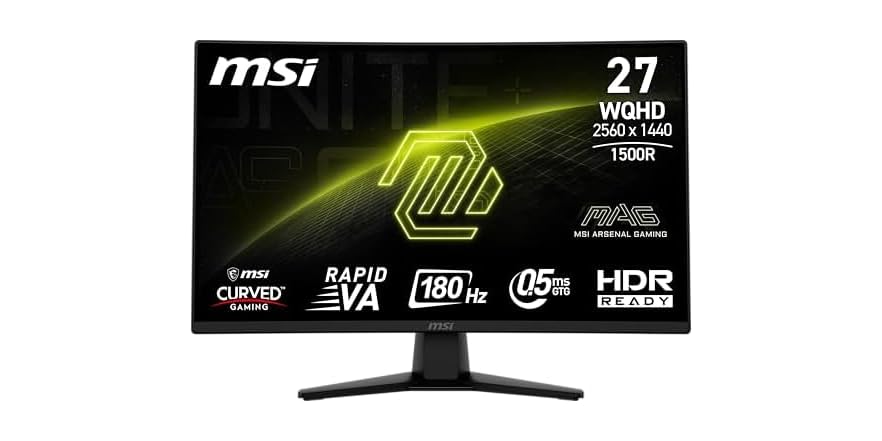 MSI 27" QHD Curved Monitor | MAG 274CQF
