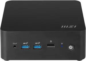 MSI Desktop Computer Cubi NUC 1MG-010US Intel Core 3 100U 8GB DDR5 500GB