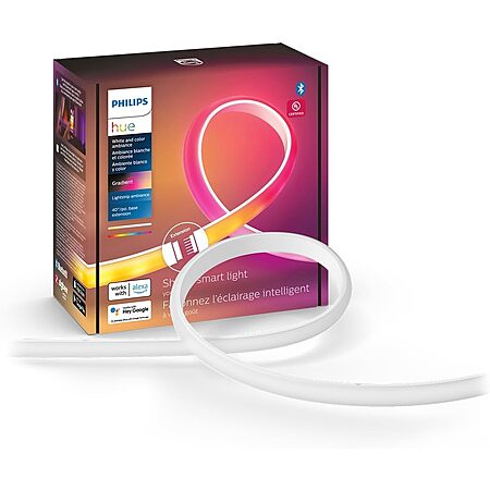 Philips Hue Indoor Smart LED Gradient Light Strip Extension (3')