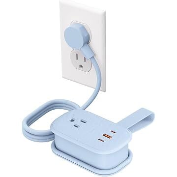 Phixero 5-in-1 (2x AC, 2x USB-C, 1x USB-A) 20W PD Travel PhiPlug Power