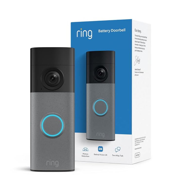 Ring Battery Doorbell 2K