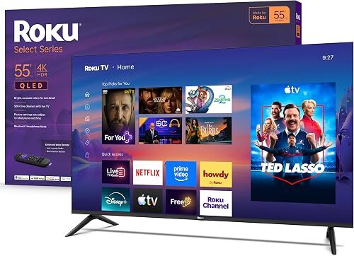 Roku 55" 2160p QLED 60Hz 4K Select Series Smart TV