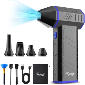 Rosewill Cordless Air Duster - 110,000 RPM Super Power Cordless Compressed