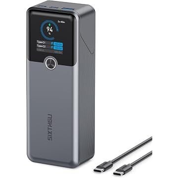 Sixthgu 20,000mAh Up to 200W Total Output 3-Port Laptop Power Bank