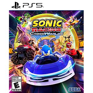 Sonic Racing: CrossWorlds Amazon Edition (PS5, Switch or XSX)