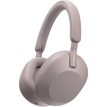 Sony WH-1000XM5 Wireless Noise Cancelling Headphones (Smoky Pink)