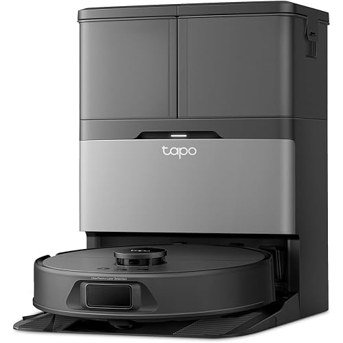 Tapo RV50 Pro Omni 15000Pa Robot Vacuum and Mop with Self-Emptying Dock