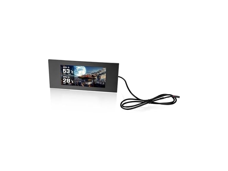 Thermaltake View 600 TG 6.0 Inch LCD