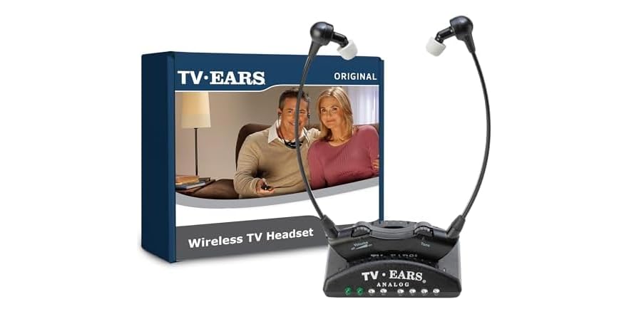 TV EARS Analog Wireless Headsets System