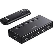Ugreen 5-in-1 Out 4K@60Hz HDMI Switch with Remote