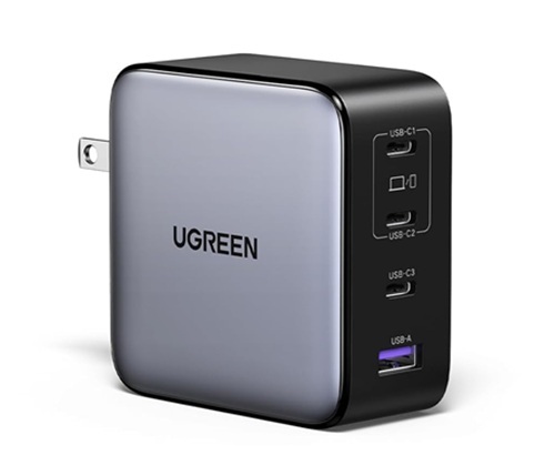 Ugreen Nexode 200W GaN 4-Port Compact Foldable Wall Charger