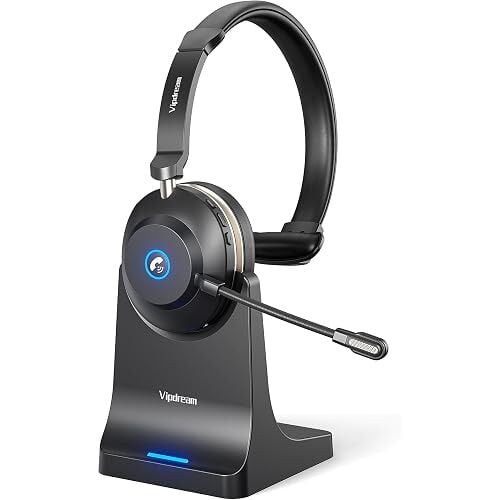 Vipdream Wireless Bluetooth Headset With Single-Ear Design Microphone