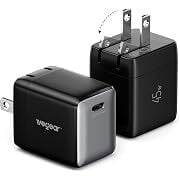 Wegear 45W GaN USB-C Nano Phone Charger (2-Pack)