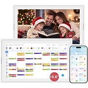 YPI 15.6" Smart Touchscreen Digital Calendar, Chore Chart & Planner